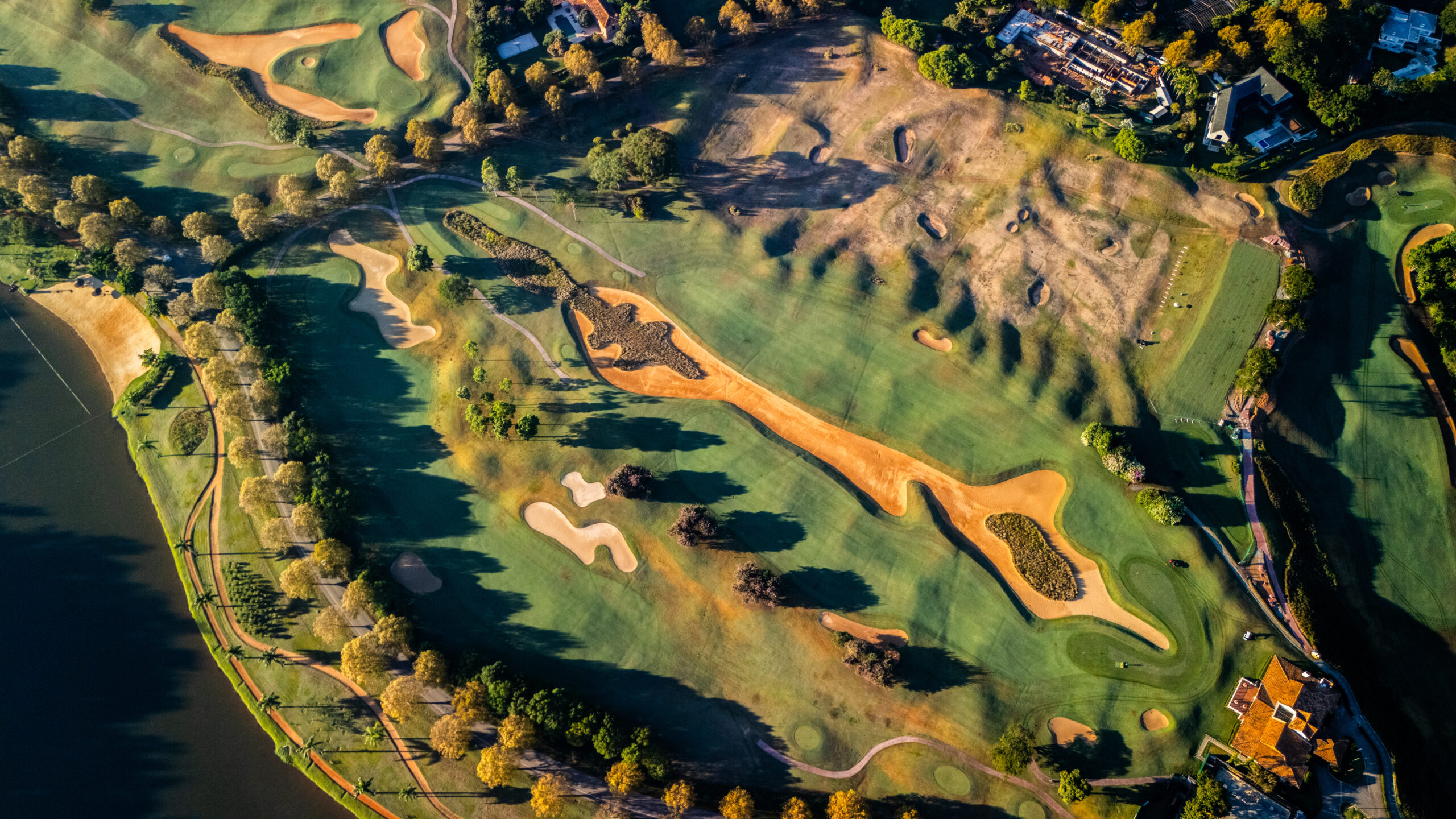 Golfe — vista aérea